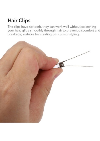 5.5 Cm Bayanlar Için Eğilme Yapmayan Saç Tokaları Kuaför Stil Saç Bakım Araçları Sabit Saç Makyaj Klipsi Dikişsiz (Yurt Dışından) fırsatları