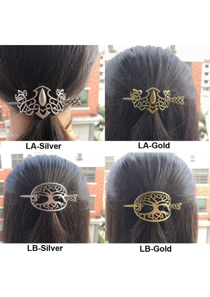 Gül Altın Tarzı Lc Wiccan Pagan Druid Viking Saç Tokaları Saç Tokaları Çubuk Kaydırıcı Aksesuarlar Takı Hediye Için (Yurt Dışından) fiyatları