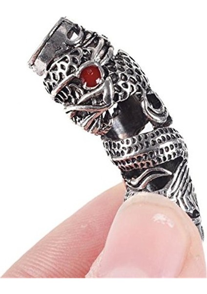 B Norse Viking Ejderha Sakalı Boncuk Dreadlocks Örgü Tüp Saç Aksesuarları (Yurt Dışından) indirimleri