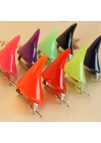 Yeşil Stil 1 Çift Kız Cadılar Bayramı Stereo Şeytan Boynuz Kulak Tokaları Saç Bandı Hairgrips Headband (Yurt Dışından) fiyatları