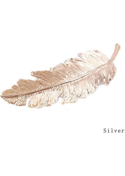 Bronz Tarzı Yaprak Tüy Saç Tokası Saç Tokası Saç Klipsi Kadın Saç Aksesuarları (Yurt Dışından) fırsatları