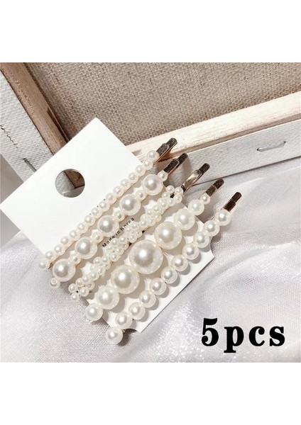 1 Adet (1#). Kadın Kız Inci Metal Saç Tokası Toka Saç Tokası Saç Tokaları Bobby Takı Stil Aracı Saç Aksesuarları (Yurt Dışından) fiyatları