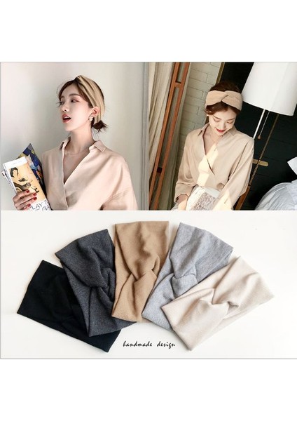 Sarı Stil Sıcak Kadın Saç Bandı Yüksek Elastik Kıvrılma Kurdele Türban Saç Bantları Kız Saç Aksesuarları (Yurt Dışından) fiyatları