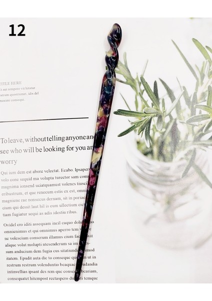 No.5 Boyutu Kadınlar Için Antika Çin Tarzı Saç Tokaları Asetat Reopstick At Kuyruğu Tutucuları Geometrik Akrilik Toka (Yurt Dışından) indirimleri