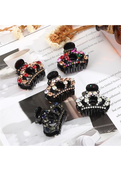 No.7 Boyutu Kadın Taşlı Kelebek Saç Tokası Saç Tokaları Retro Saç Tokaları Saç Aksesuarları-Headwear Saç Aksesuarları (Yurt Dışından) fırsatları