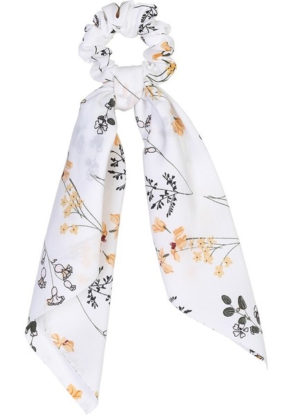 No.29 Beden Kadınlar Için Ponytail Eşarp Elastik Saç Tokası Hair Bow Bağları Scrunchies Saç Bantları Çiçek Baskılı Kurdele Saç Bandı (Yurt Dışından) fırsatları