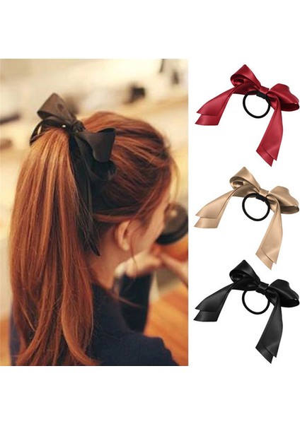 Mavi Stil Kadın Taç Saten Kurdele Yay Saç Bandı Toka Saç Aksesuarları Kız Başbandı (Yurt Dışından) modelleri