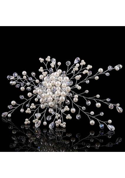 Kadınlar Için Inci Taşlar Düğün Saç Taranması Kristal Saç Takı Gelin Tacı Saç Aksesuarları (Yurt Dışından) indirimleri
