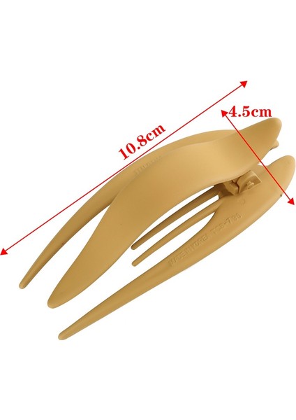 Sarı Kadınlar Için Yeni Basit Mat Ördek Gagası Saç Tokaları Düz Renk Saç Aksesuarları Renkli Tokalar Ponytail Kafa Bandı (Yurt Dışından) indirimleri