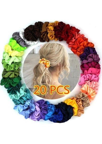 Çok Renkli Stil 20 Adet Rastgele Renkli Saç Halkası (Yurt Dışından) fiyatları
