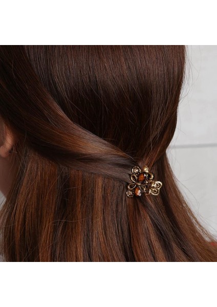 Mor Tarzı Vintage Kelebek Taşlı Saç Tokası Kafa Bandı Toka Kadınlar Başlık (Yurt Dışından) fırsatları