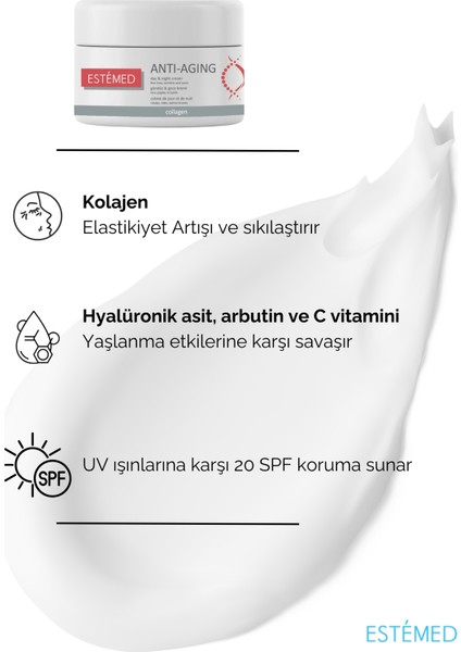 Gece&Gündüz Kremi & Antı-Agıng Day&Nıght Cream Spf20 50ml fiyatları