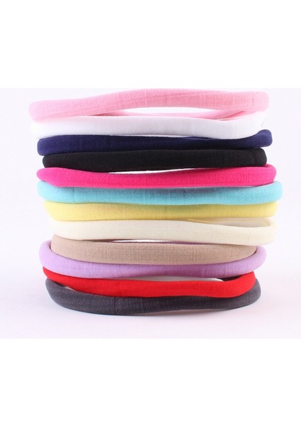 Mavi Stil Bebek Kız Erkek Spandex Naylon Başlık Elastik Naylon Başlık Kızlar Çocuklar Ince Saç Bandı Baş Aksesuarları Için Dıy Saç Aksesuarları (Yurt Dışından) fiyatları