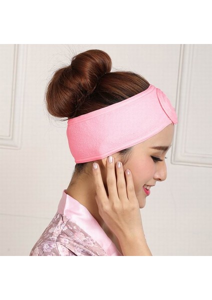 Açık Yeşil Stil 6 Renk Kozmetik Banyo Duş Makyaj Yumuşak Esnek Yıkanabilir Saç Aksesuarları Başbandı (Yurt Dışından) indirimleri