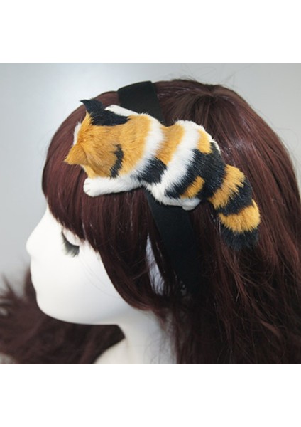 Çok Renkli Stil Kadın Moda Saç Aksesuarları Sevimli Kedi Taç Bayan ve Kızlar Tatlı Parti Saç Bandı Yün Keçe Peluş Oyuncaklar Sevimli Saç Aksesuarları Hayvan Simülasyon El Sanatları (Yurt Dışından) modelleri