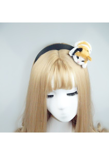 Çok Renkli Stil Kadın Moda Saç Aksesuarları Sevimli Kedi Taç Bayan ve Kızlar Tatlı Parti Saç Bandı Yün Keçe Peluş Oyuncaklar Sevimli Saç Aksesuarları Hayvan Simülasyon El Sanatları (Yurt Dışından) fırsatları