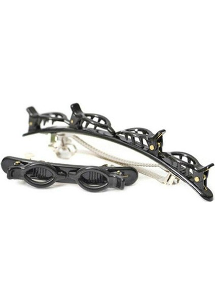 Siyah Stil Stil A Moda Sihirli Çift Katmanlı Toka Saç Örgü Baş Bandı Saç Tokası Saç Aksesuarları (Yurt Dışından) indirimleri