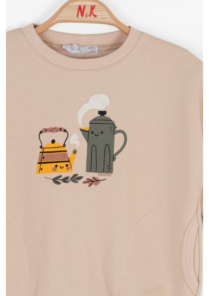 Kız Çocuk Sweatshirt 37601 modelleri