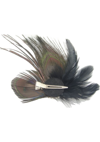 Sevimli Tavus Kuşu Tüyü Saç Tokası (Yurt Dışından) indirimleri