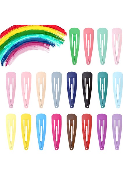 Stil1 15 Adet Kutu Yok Metal Tokalar Parlak Saç Tokaları Çocuklar Saç Aksesuarları Kızlar Saç Klipsleri (Yurt Dışından)