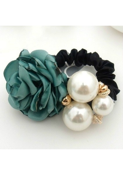 Pembe Tarzı Moda Inci Gül Çiçeği Saç Halkası, Kadın Saç Stil Elastik Saç Halkası, Saç Aksesuarları Wh#10 (Yurt Dışından) fırsatları