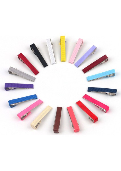 Moda Kore Dıy Alaşım Toka Kurdele Ördek Ağzı Klips Kızlar Saç Aksesuarları - Renkler (Yurt Dışından) fiyatları