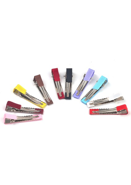 Moda Kore Dıy Alaşım Toka Kurdele Ördek Ağzı Klips Kızlar Saç Aksesuarları - Renkler (Yurt Dışından) indirimleri