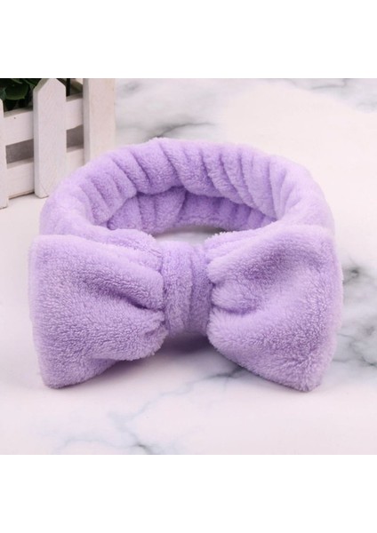 Pembe Tarzı Yeni Kadınlar Mercan Polar Döngü Saç Bandı Düz Renk Yüz Yumuşak Makyaj Kafa Bantları Moda Kızlar Türban Baş Sarar Saç Aksesuarları (Yurt Dışından) fırsatları