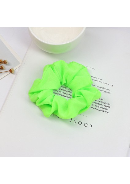 Gül Kırmızı Tarzı Kadınlar Için Neon Renkli Saç Tokası Kuyruk Tutucu Başlık Saç Aksesuarları Saç Lastikleri (Yurt Dışından) fırsatları