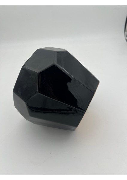 Geometrik Desenli Seramik Bitki Saksısı
