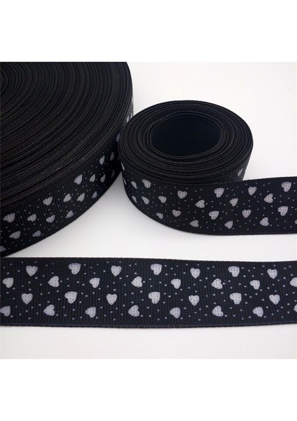 Pembe Tarzı 5 Yard 1'' Kalp Şekilli Baskılı Grosgrain Kurdele Saç Kurdelesi Mg (Yurt Dışından) fırsatları