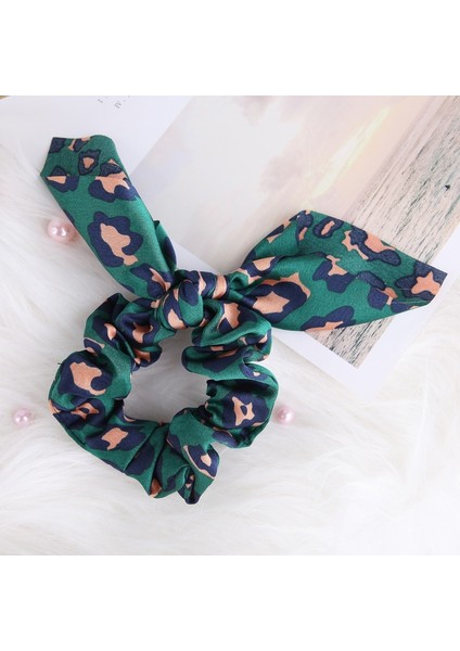 Kahverengi Tarzı 1 Bilgisayar Kadın Kadife Leopar Kulaklı Saç Bantları Tavşan Saç Tokaları (Yurt Dışından) fırsatları