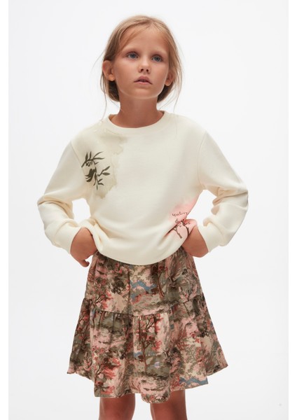 Kız Çocuk Sweatshirt 37522 modelleri