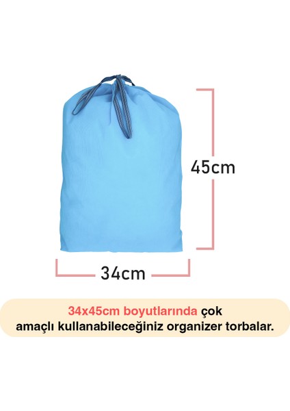 Mayo Torbası Bebek Bezi Torbası Kirli Temiz Kıyafet Torbası Valiz Içi Organizer Oyuncak Torbası