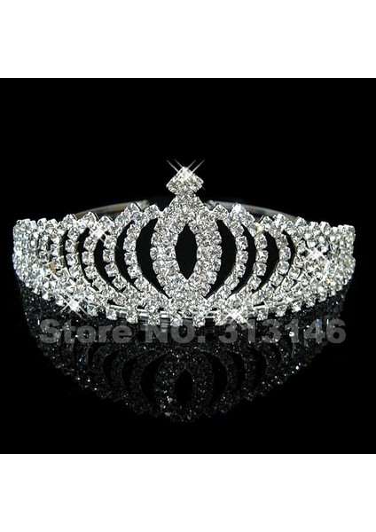 No.11 Boyutu Düğün Kristal Taşlı Tacı Saç Tarak Başbandı - Kadınlar Için (Yurt Dışından) fırsatları