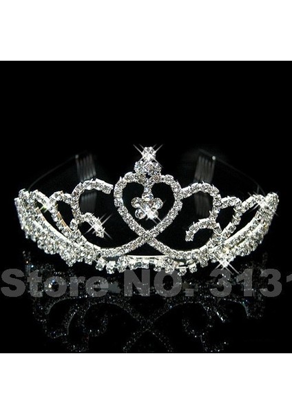 No.11 Boyutu Düğün Kristal Taşlı Tacı Saç Tarak Başbandı - Kadınlar Için (Yurt Dışından) indirimleri