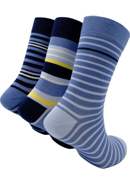 Erkek Bambu Çorap 3'lü Paket (Beden 41-46)