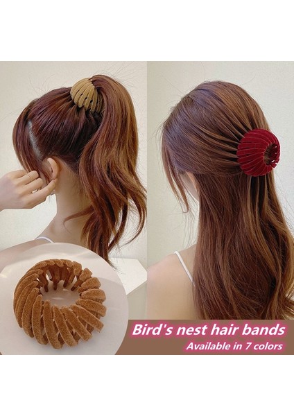 Koyu Yeşil Stil Kadife Kuş Yuvası Saç Bandı (Yurt Dışından) indirimleri