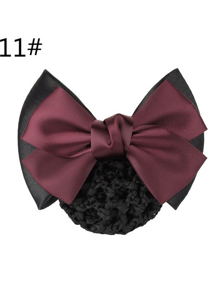 12 Çizgili Mavi Saten Fiyonk Tül Çanta Saç Tokası Profesyonel Fiyonk Tül Kapak Saç Aksesuarları (Yurt Dışından) indirimleri