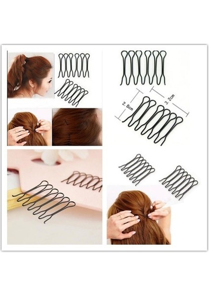 6 Adet (3 Paket) 6 Adet Yeni Stil Saç Fönü Şekillendirme Klips Araçları Ön Saç Tarak Klips Zzq (Yurt Dışından) indirimleri