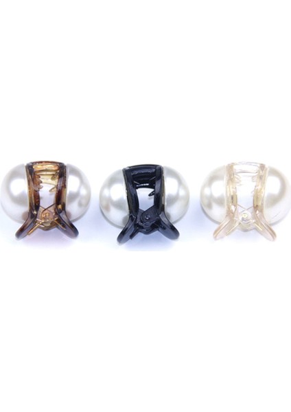 Kahverengi Tarzı Kadın Kızlar Için Kore Tatlı Mini Yuvarlak Inci Saç Tokaları Saç Tutturma Tokaları Saç Tuttma Klipsleri Stil Yapma Aracı Saç Aksesuarları (Yurt Dışından) fırsatları