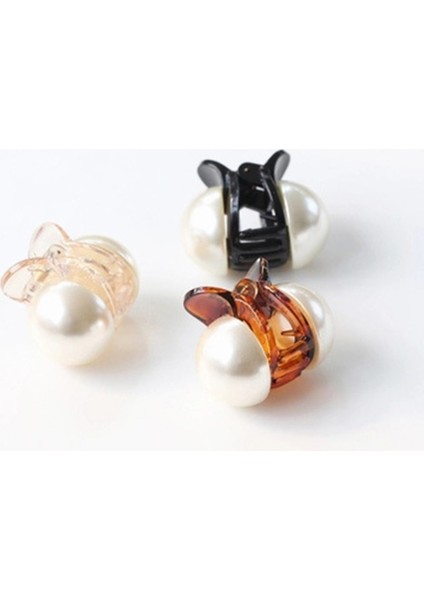 Kahverengi Tarzı Kadın Kızlar Için Kore Tatlı Mini Yuvarlak Inci Saç Tokaları Saç Tutturma Tokaları Saç Tuttma Klipsleri Stil Yapma Aracı Saç Aksesuarları (Yurt Dışından) indirimleri