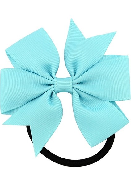 Gök Mavisi Tarzı Kızlar Için 1 Adet Kurdele Yaylı Saç Tokası Saç Bandı Baretler Saç Lastiği At Kuyruğu Tutucu Saç Halkası Aksesuarları (Yurt Dışından)