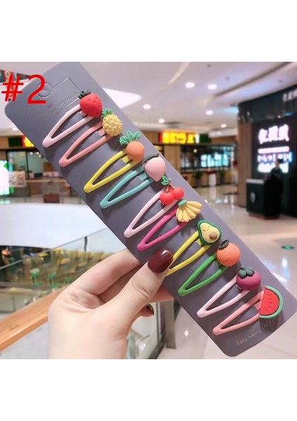 No.1 Boyutu Kadın Kız Saç Tokası Baş Aksesuarları Kızıl Meyveli Prenses Saç Tokası Şirin Bebek Saç Tokası Başlıklı 1 Kart - (Yurt Dışından) modelleri