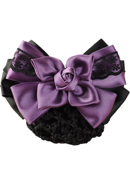 Yeşil Dört Köşeli Gül Saten Saç Ağı Ağ Kurdele Tokası Saç Tokaları Saç Kapak (Yurt Dışından) fırsatları