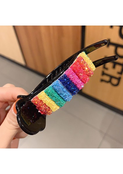 Mor Tarzı Ponytail Topuz Saç Tokaları Renkli Saç Tokaları Klipler Kız Çocuklar Için Şeker Renk Saç Tokası Saç Tokası Aksesuarları Moda Hediyeler Kadınlar Için Saç Takı Aksesuarları (Yurt Dışından) fırsatları