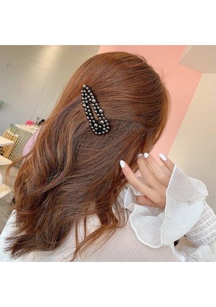 Altın ve Beyaz Tarzı Kadın Inci Çiçek Tokaları Vintage Uzun Saç Tokaları Kristal Metal Saç Aksesuarları Saç Tokası Yaratıcı Hediyeler (Yurt Dışından) indirimleri