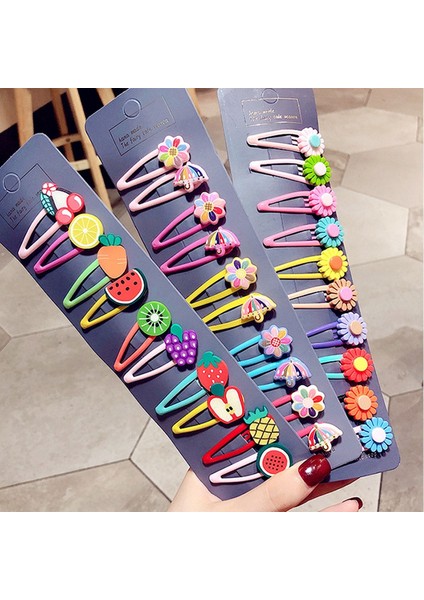 No.3 Boyutu Kadın Kız Saç Tokası Baş Aksesuarları Kızıl Meyveli Prenses Saç Tokası Şirin Bebek Saç Tokası Başlıklı 1 Kart - (Yurt Dışından) modelleri