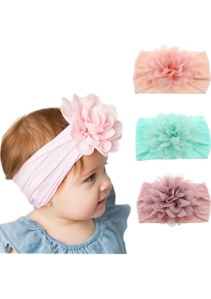 Açık Pembe Tarzı 13 Renkli Sevimli Bebek Taç Çiçek Yenidoğan Bebek Kız Taçları Esnek Çocuklar Toddler Saç Bandı Bebek Saç Aksesuarları (Yurt Dışından) modelleri