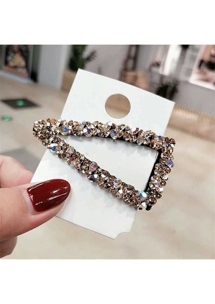 No.4 Boyutu Kadınlar Için Kore Kristal Taşlı Saç Tokaları Saç Tokası Seti Saç Tokaları Kız Saç Aksesuarları Saç Tokası (Yurt Dışından) modelleri